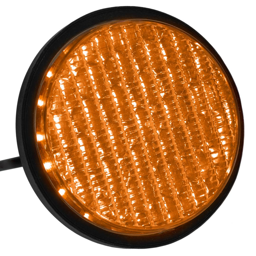 Feu à LED pour feu de signalisation IP65 100mm 220VAC jaune
