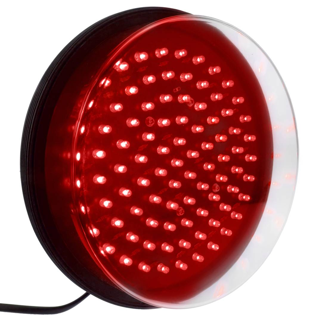 Feu à LED pour feu de signalisation IP65 200mm 220VAC rouge