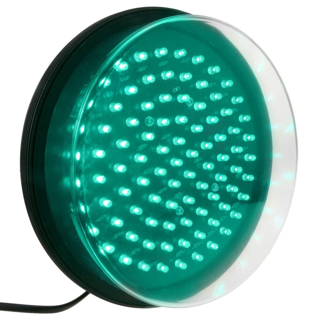 Feu à LED pour feu de signalisation IP65 200mm 220VAC vert