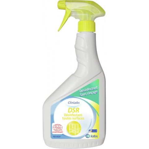 Spray désinfectant alimentaire sans rinçage 750ml