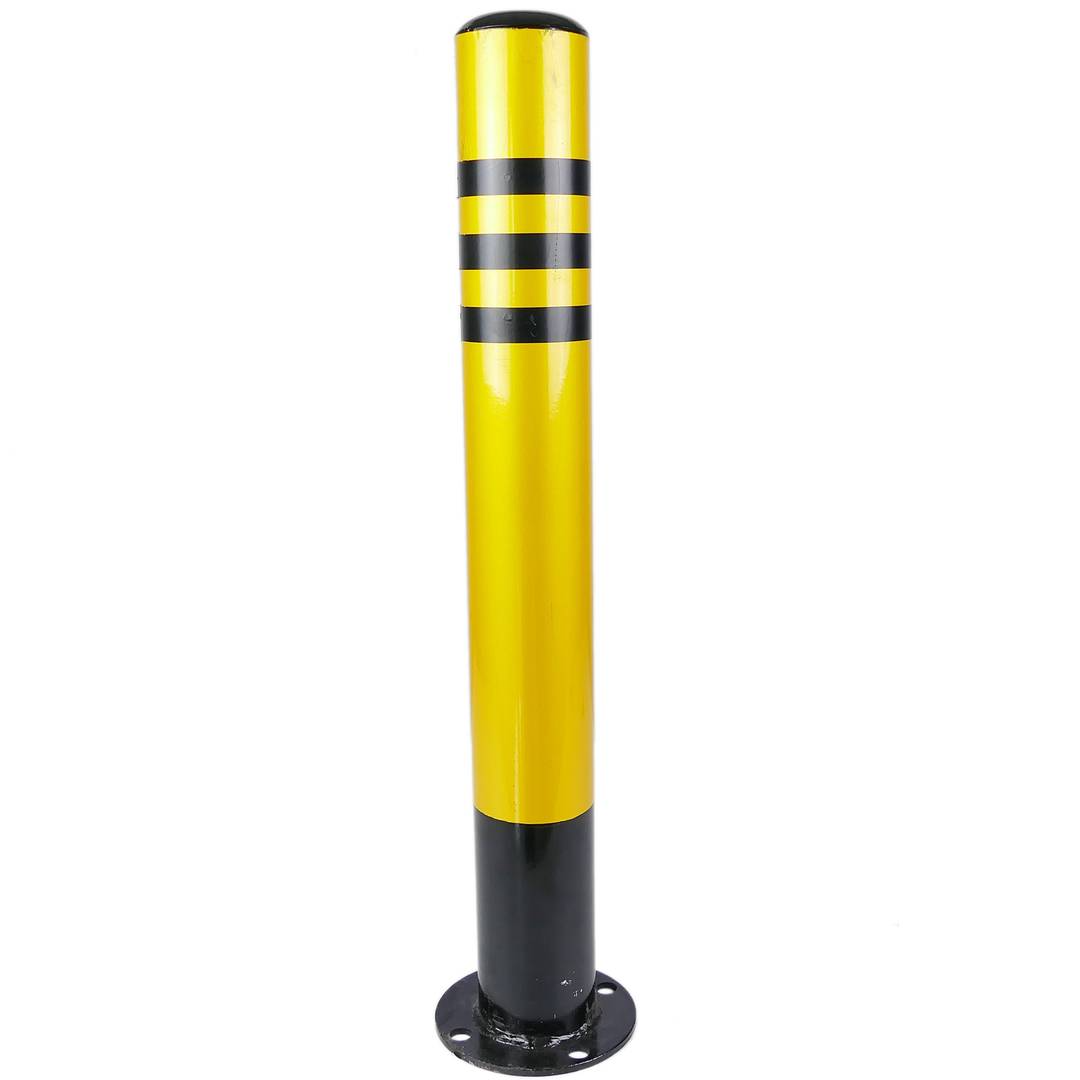 Bollard d’acier avec base cloué 89x750mm