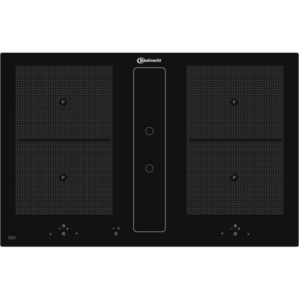 Table de cuisson à induction hotte intégrée