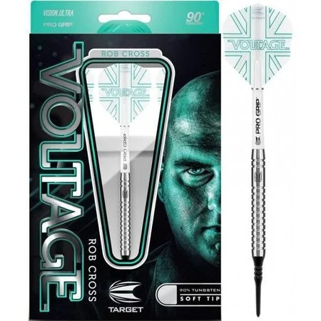 ROB CROSS VOLTAGE 90% SOFT TIP – FLÉCHETTES POINTE PLASTIQUE