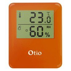 Thermomètre / hygromètre intérieur orange OTIO