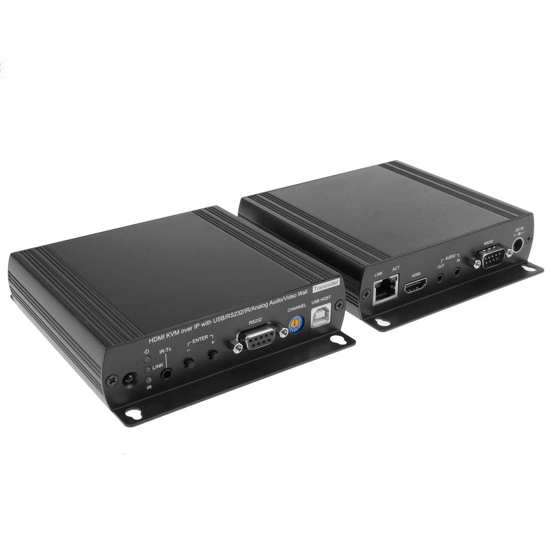 AUDIO HDMI Extender IR câble USB RS232 et UTP Cat.6 Cat.5e