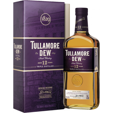 TULLAMORE DEW 12 ANS SPECIAL RESERVE 70CL 40°