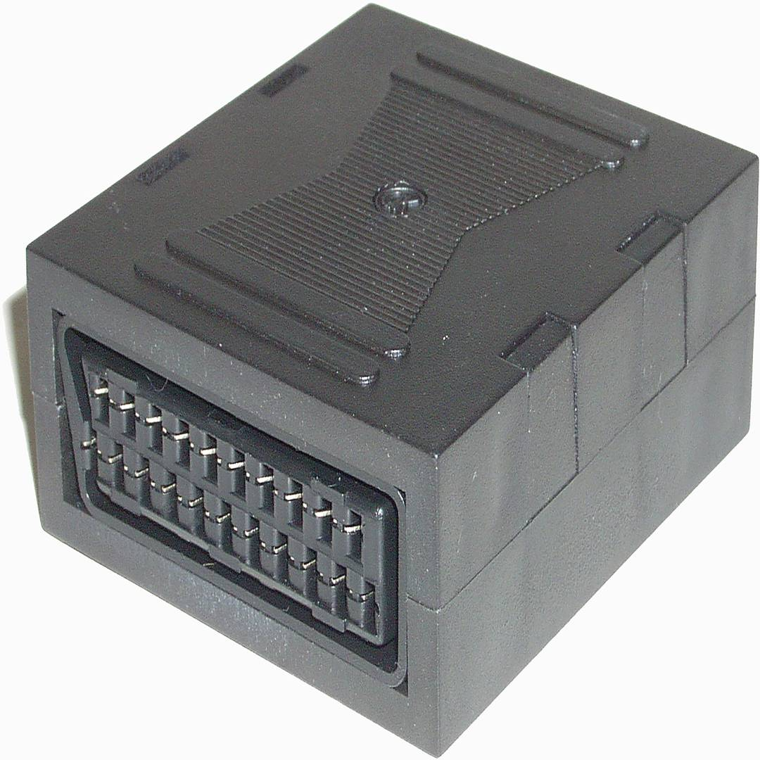 Adaptateur SCART (SCART-Hembra/SCART-Hembra)