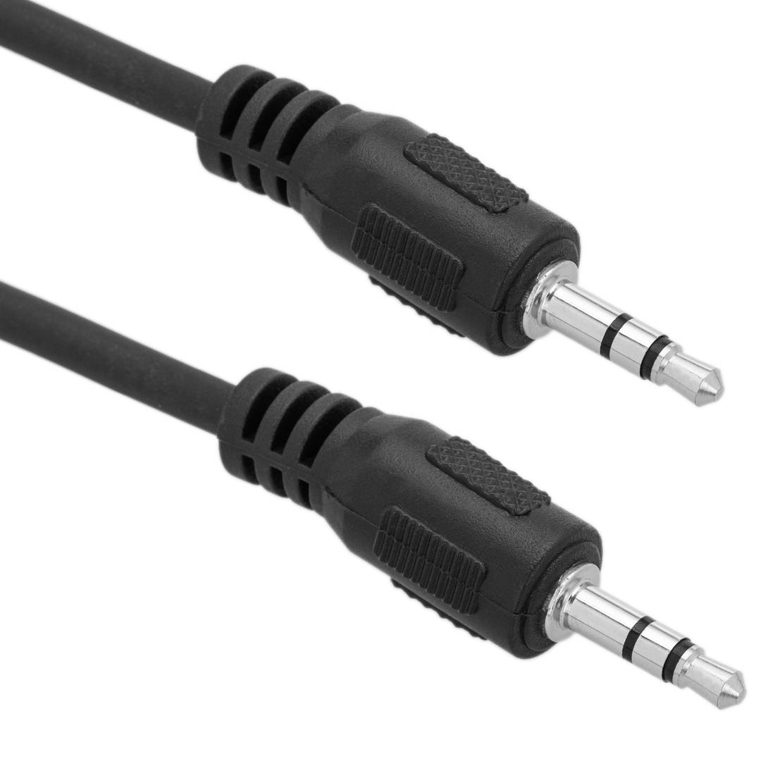 Câble audio stéréo mini jack 3.5 M/M 20cm