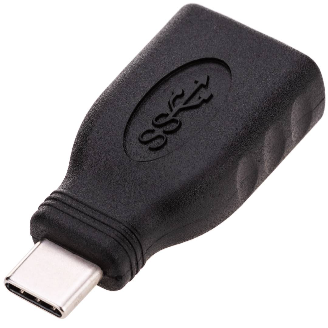 Adaptateur OTG USB 3.0 USB-C mâle vers USB-A femelle noir