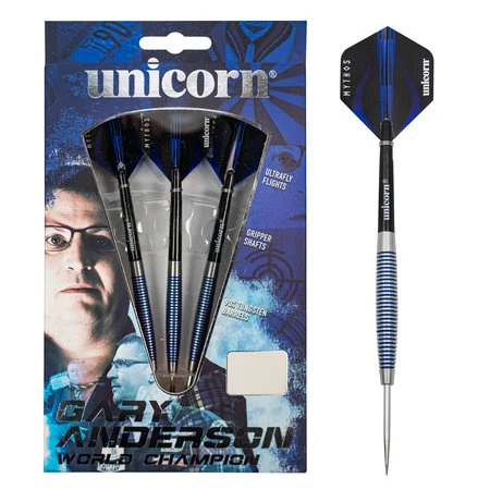 GARY ANDERSON T90 WORLD CHAMPION 90% – FLÉCHETTES POINTE ACIER