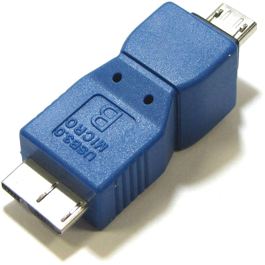 Adaptateur USB 3.0 vers USB 2.0 (Micro USB Un Mâle à Mâle B)