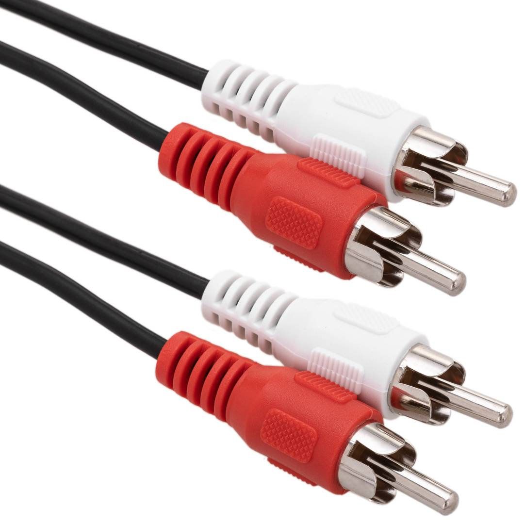 1m câble audio stéréo (2xRCA-M/M)