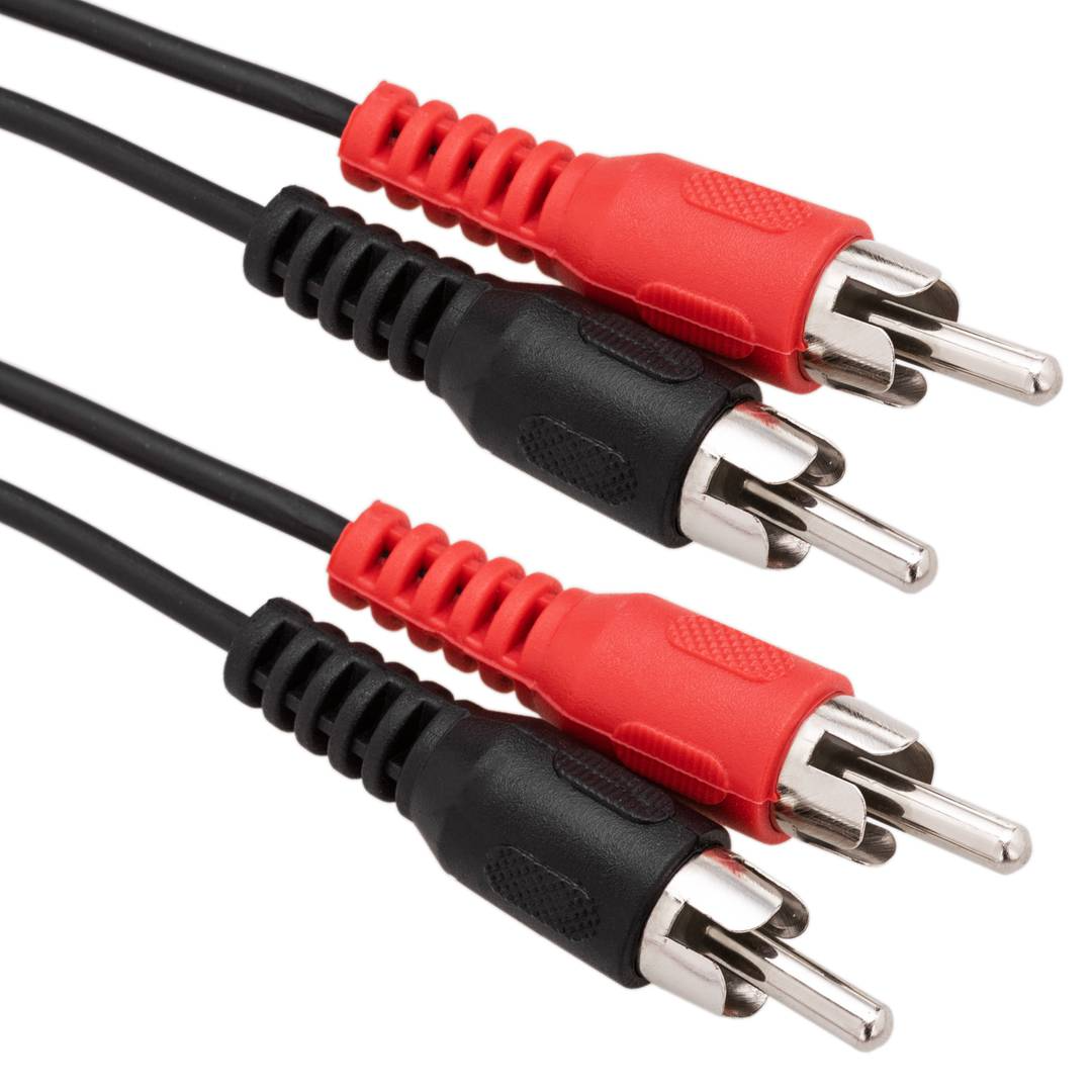 3m câble audio stéréo (2xRCA-M/M)