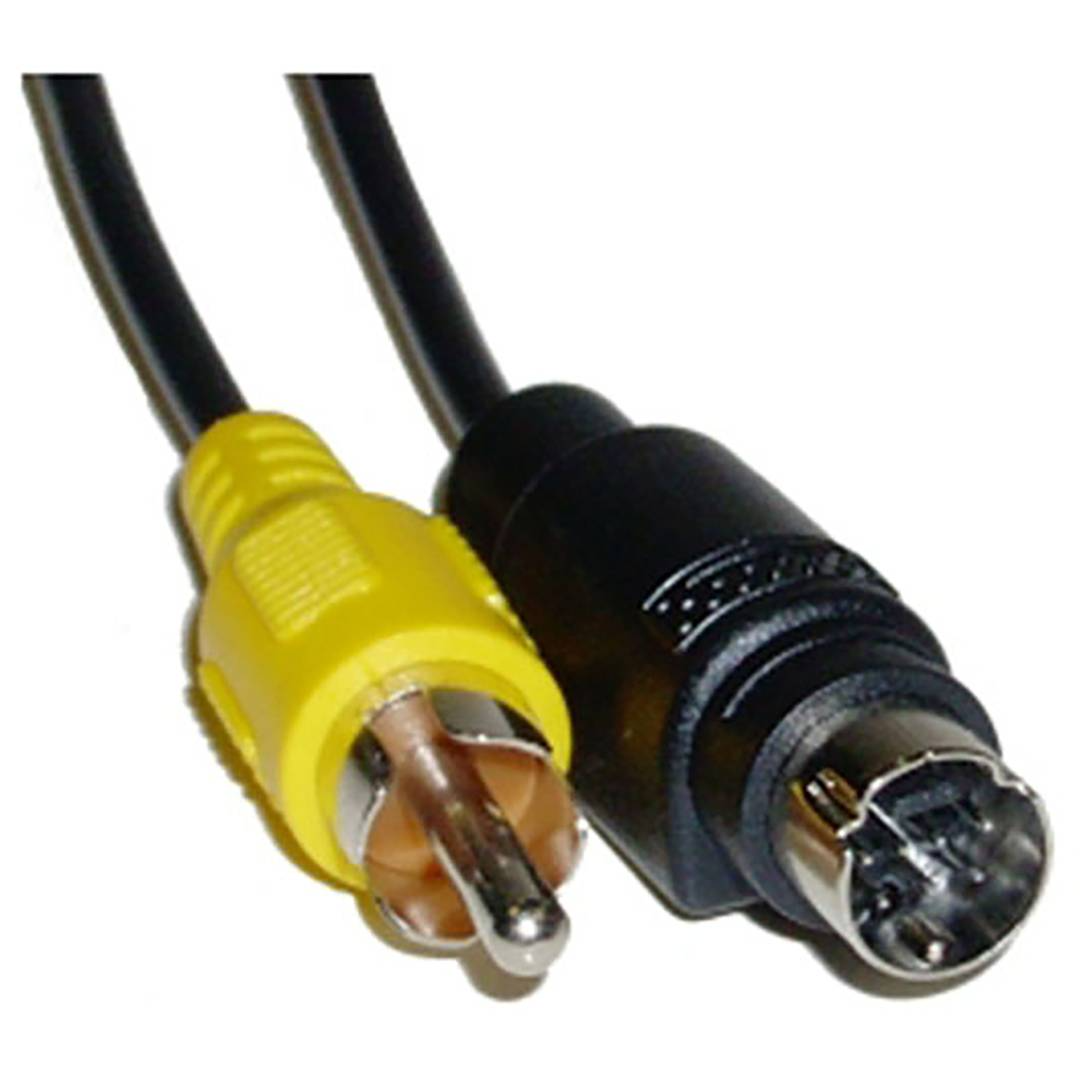 15m de câble S-VHS (MiniDIN7-M/RCA-M)