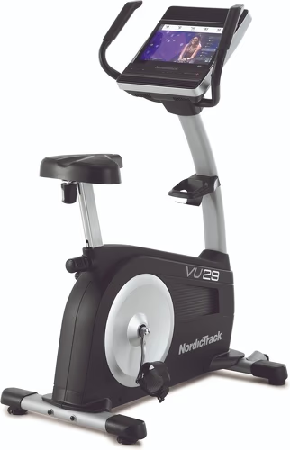 NORDICTRACK Vélo d’appartement VU29 connecté iFIT / Écran tactile 14″ HD / Effective 9kg