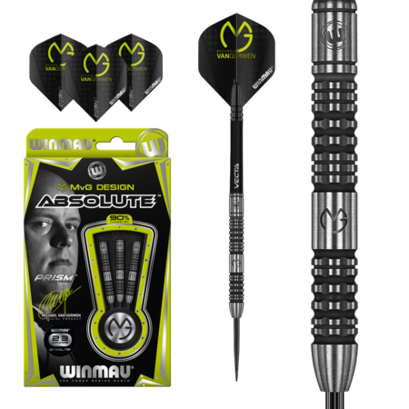 MICHAEL VAN GERWEN ABSOLUTE 90% – FLÉCHETTES POINTE ACIER