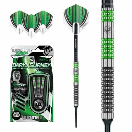 WINMAU DARYL GURNEY 90% SPECIAL EDITION SOFT TIP – FLÉCHETTES POINTE PLASTIQUE