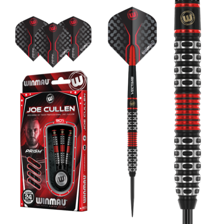 WINMAU JOE CULLEN SPECIAL EDITION 90% – FLÉCHETTES POINTE ACIER (1)	4.00/5.00