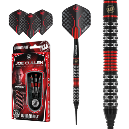 WINMAU JOE CULLEN SPECIAL EDITION 90% SOFT TIP – FLÉCHETTES POINTE PLASTIQUE