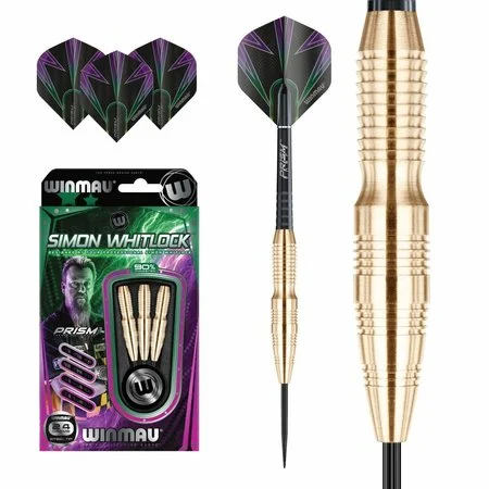 WINMAU SIMON WHITLOCK BRASS – FLÉCHETTES POINTE ACIER