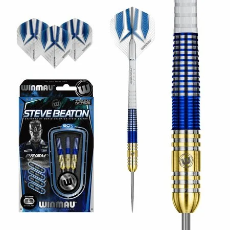 WINMAU STEVE BEATON 90% – FLÉCHETTES POINTE ACIER