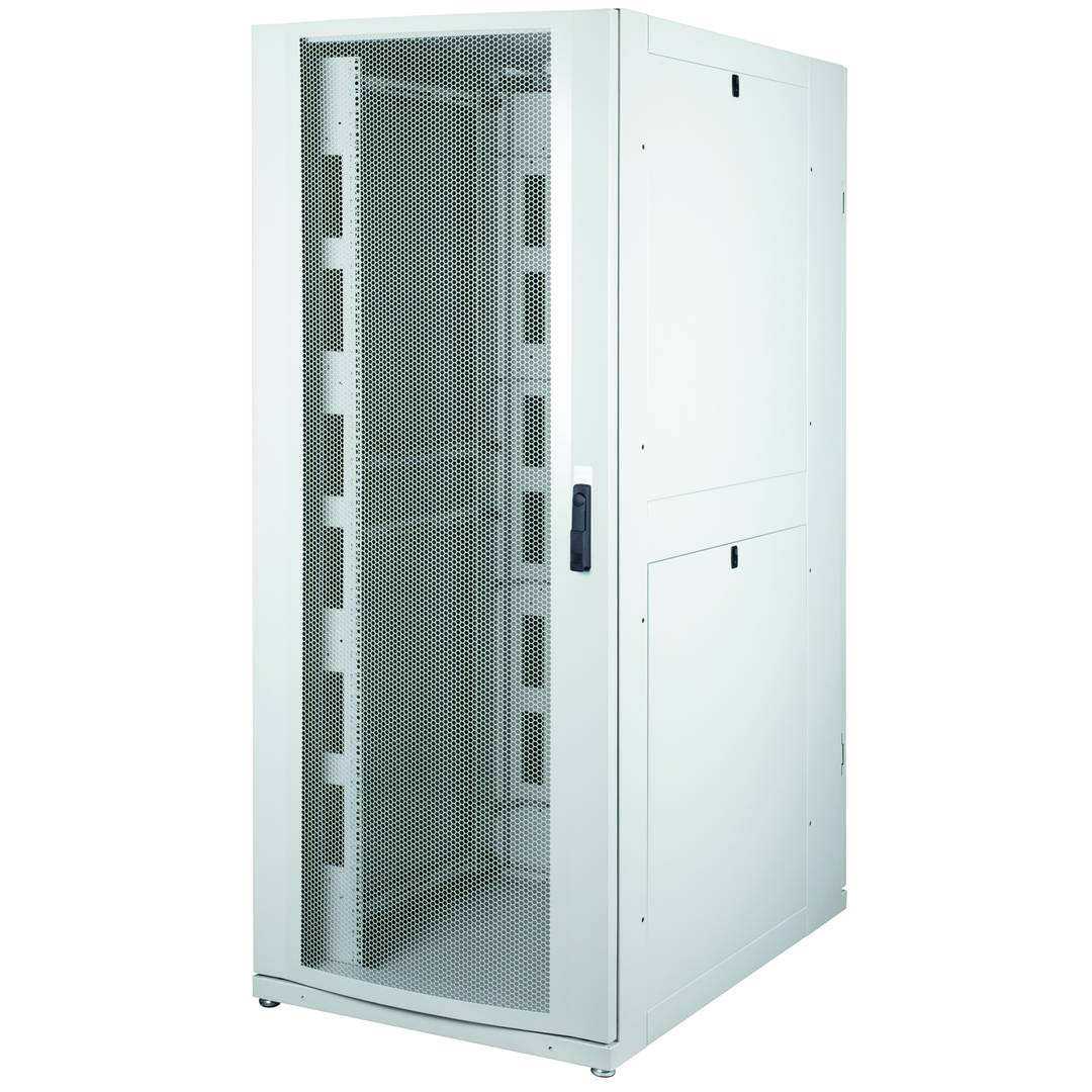 47U Datacenter Rack Cabinet Largeur 600 Profondeur 1000 et Hauteur 2212 en couleur Blanc RAL7035