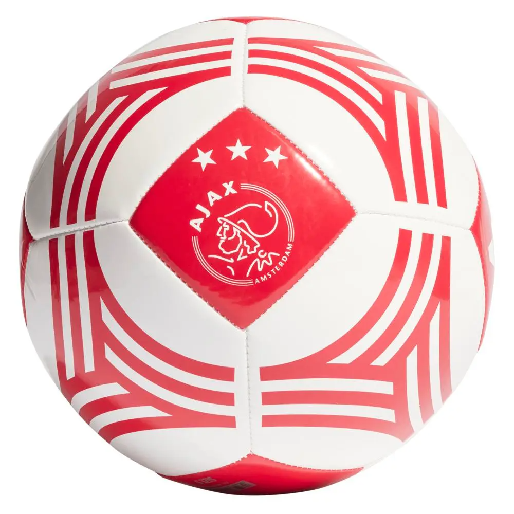 Ballon de Football Adidas de l’Ajax d’Amsterdam 2023 Rouge & Blanc