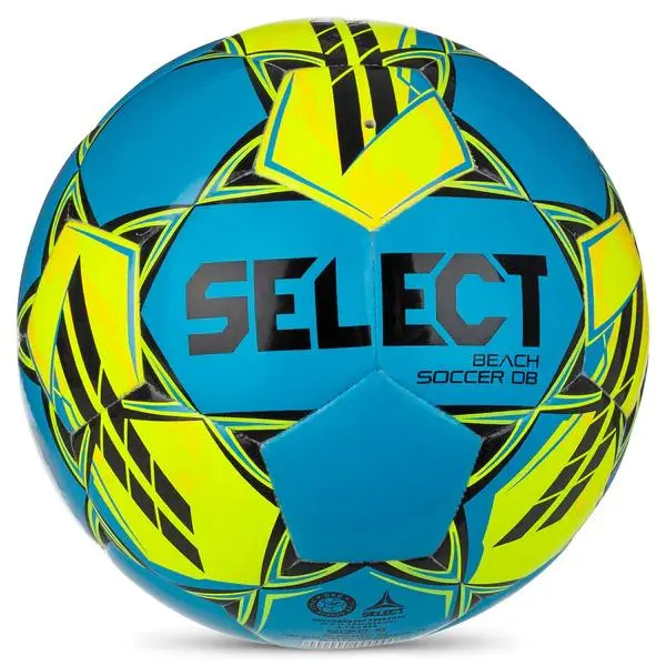 Ballon de Football Select Beach Soccer DB Bleu & Jaune