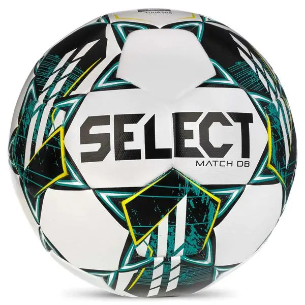 Ballon de Football Select Match DB V23 Blanc / Bleu