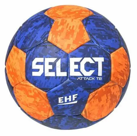 Ballon de Handball Select Attack TB V22  Orange & Bleu
