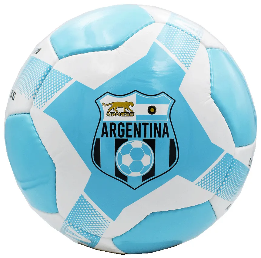 Ballon de Football Airness Argentine Gold Cup Bleu & Blanc