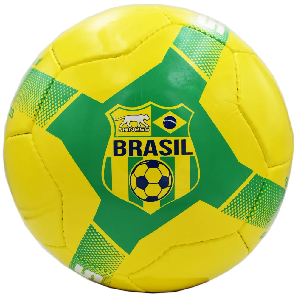 Ballon de Football Airness Brésil Gold Cup Jaune / Vert