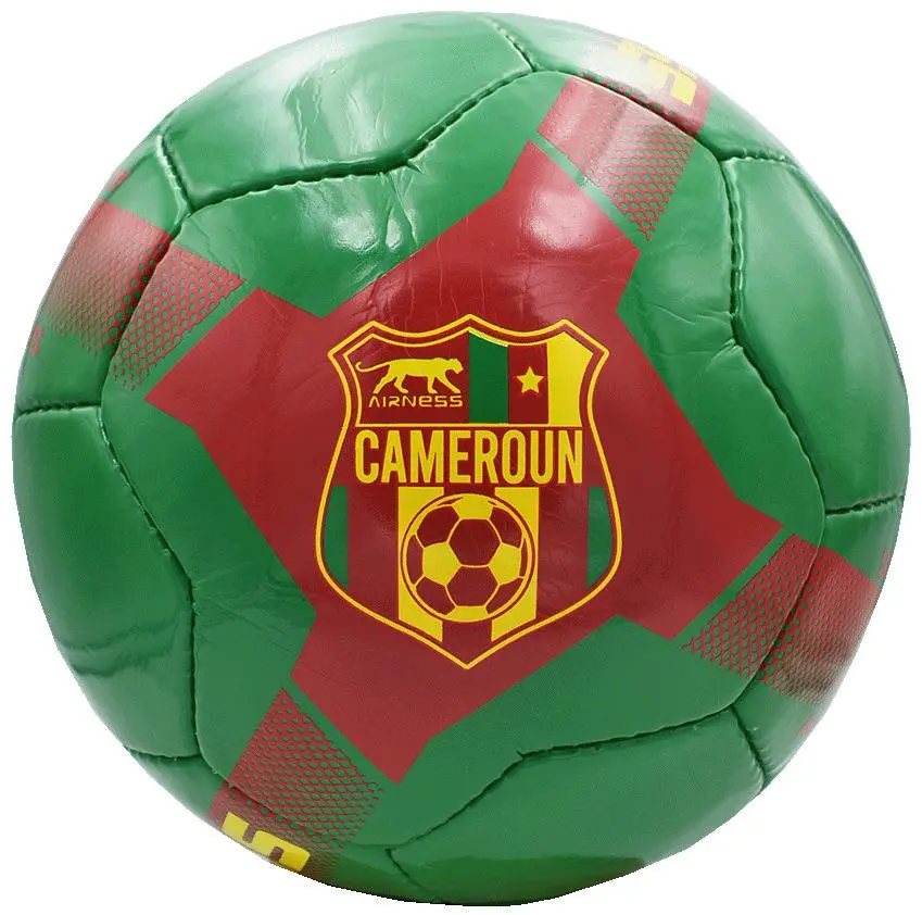 Ballon de Football Airness Cameroun Gold Cup Vert