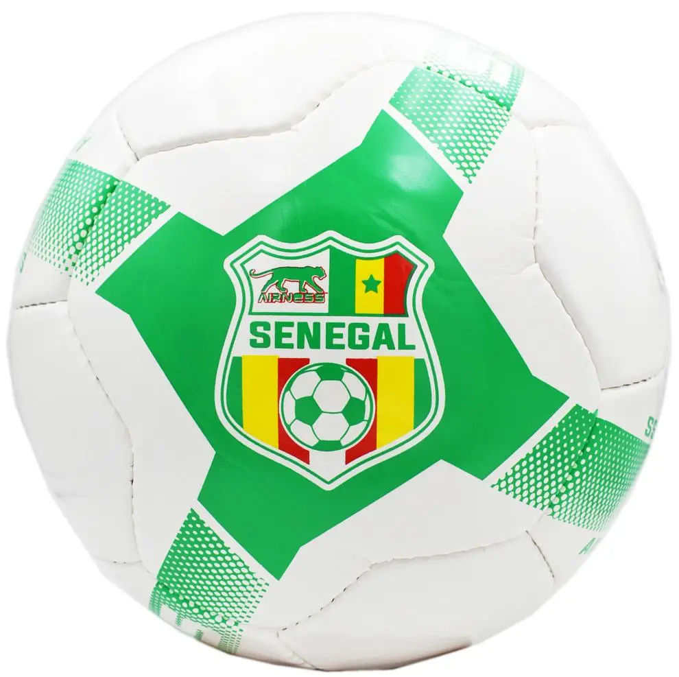 Ballon de Football Airness Sénégal Gold Cup Blanc / Vert