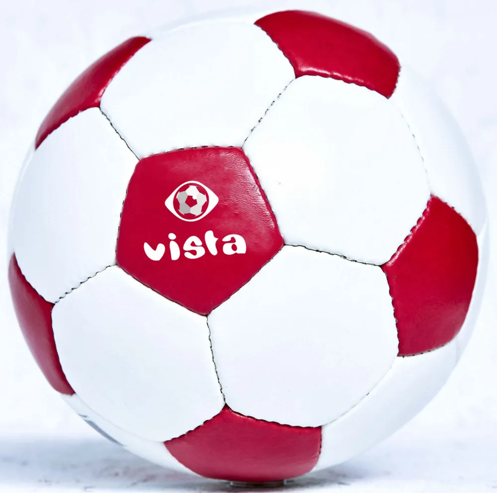 Ballon de Football Responsable Vista rétro rouge
