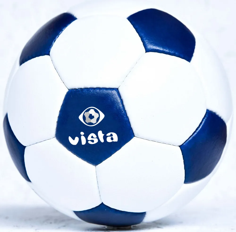 Ballon de Football Responsable Vista rétro bleu