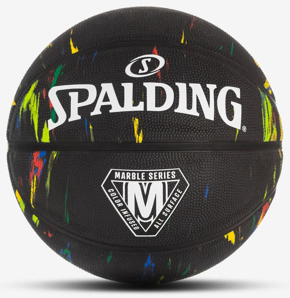 Ballon de Basketball Spalding Marble Black