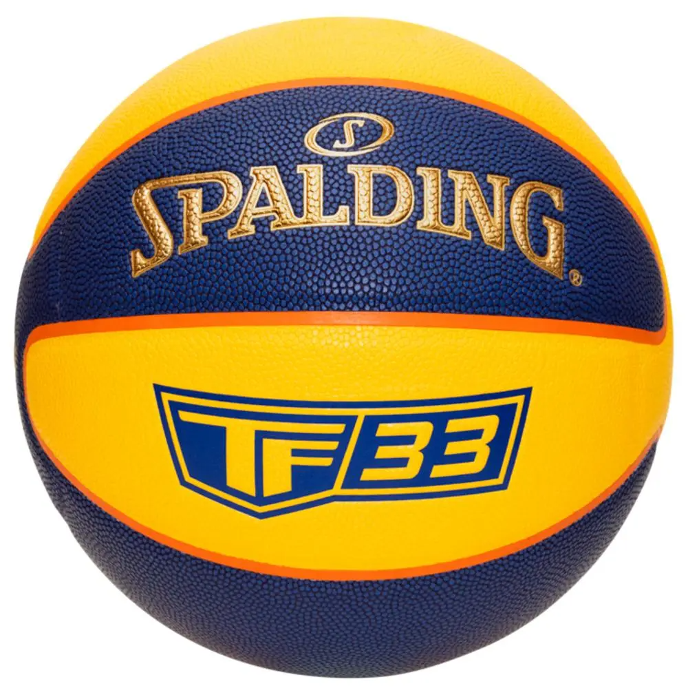 Ballon de Basketball Spalding TF33 Gold Rubber