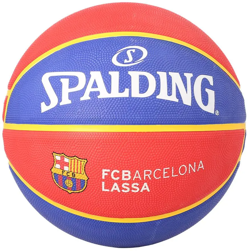 Ballon de Basketball Spalding du FC Barcelone Euroleague Rouge / Bleu