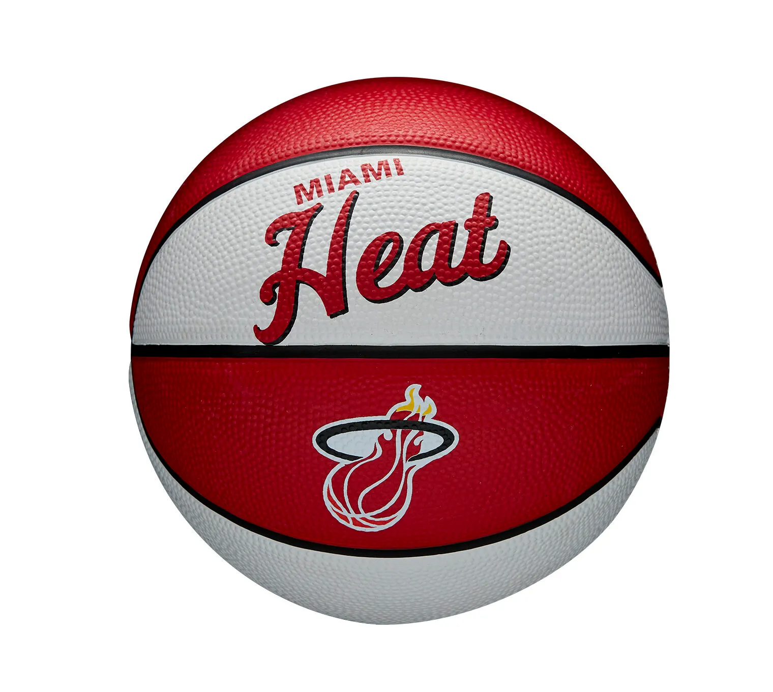 Mini Ballon de Basketball Wilson NBA Team Retro – Miami Heat