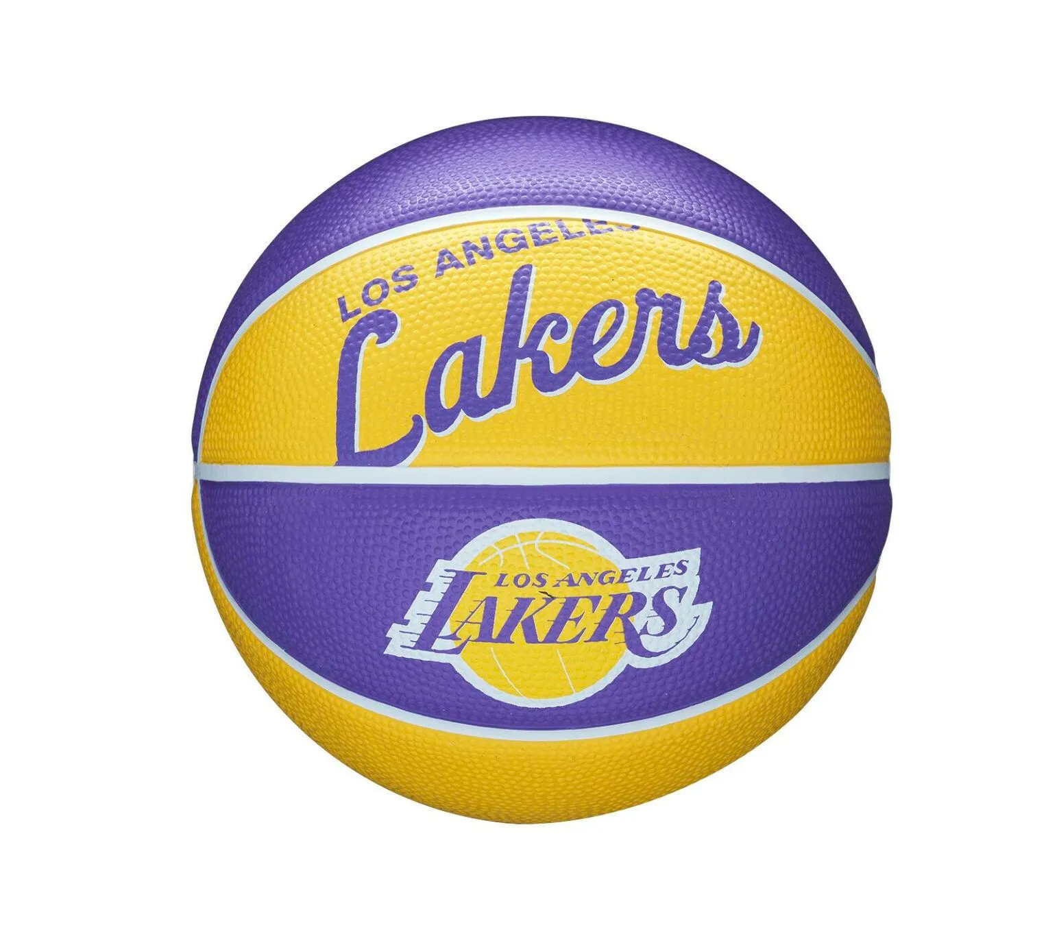 Mini Ballon de Basketball Wilson NBA Team Retro – Los Angeles Lakers