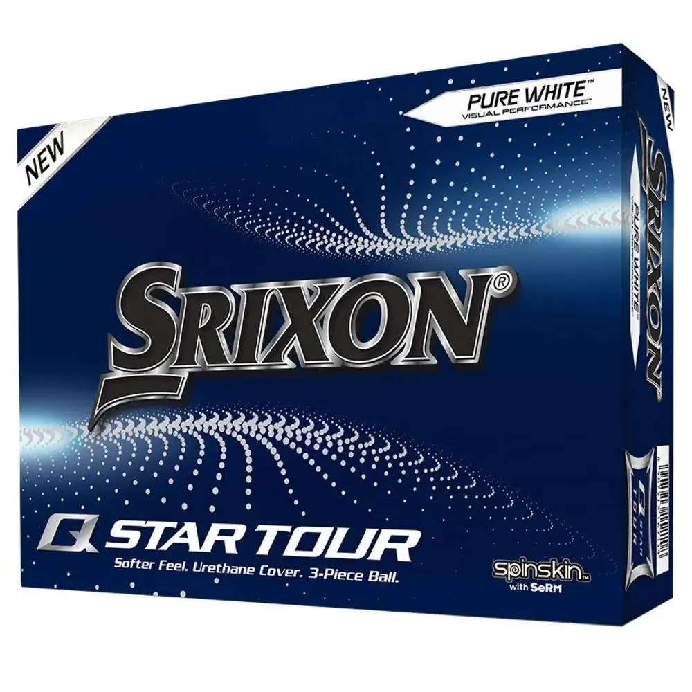 Boîte de 12 Balles de Golf Srixon Q-Star Tour