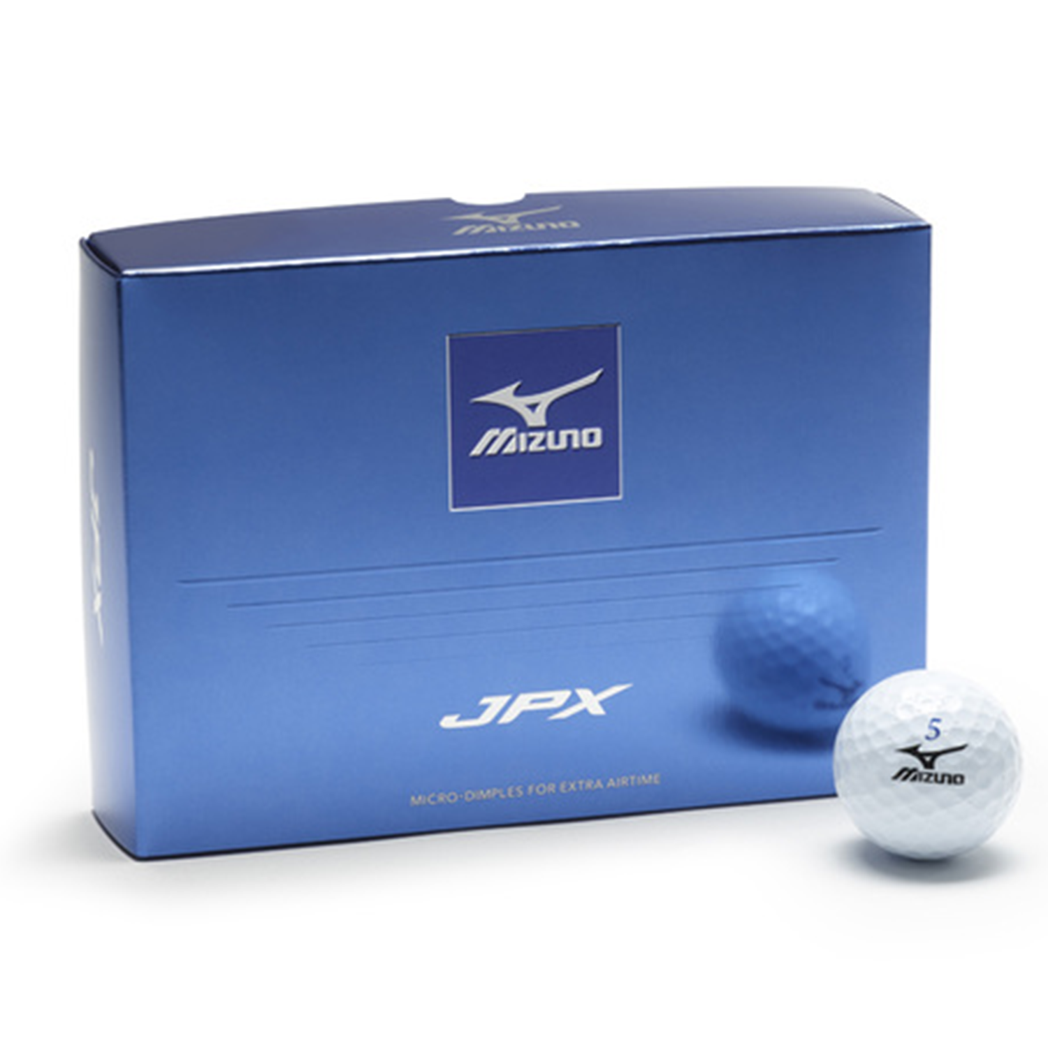 Boîte de 12 Balles de Golf Mizuno JPX Blanche