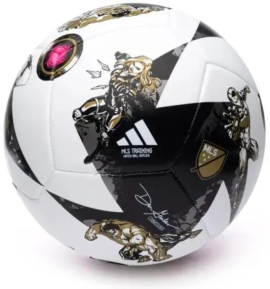 Ballon de Football Adidas Marvel Blanc / Noir