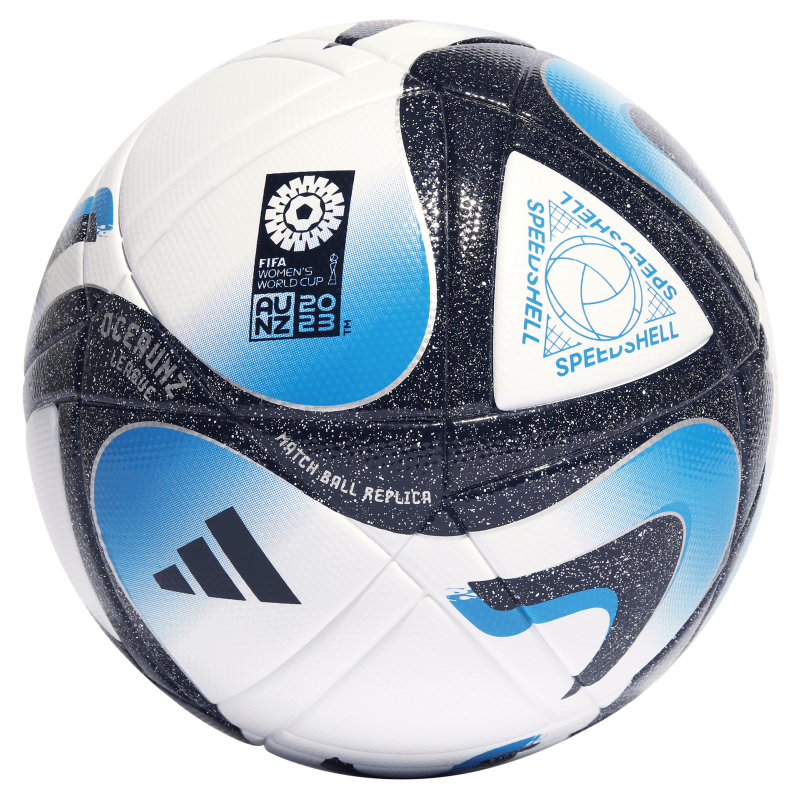 Ballon de Football Adidas Oceaunz League 2023 Blanc / Bleu