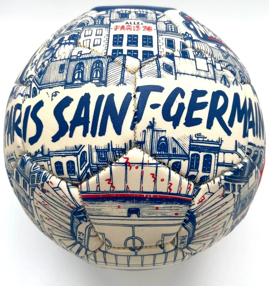 Ballon de Football Rebond du PSG Bleu, Blanc, Rouge