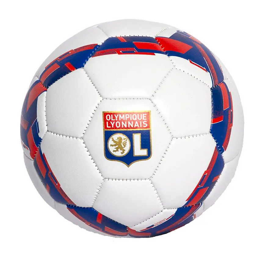 Mini Ballon de Football de l’Olympique Lyonnais 2022/2023 Bleu/Blanc/Rouge