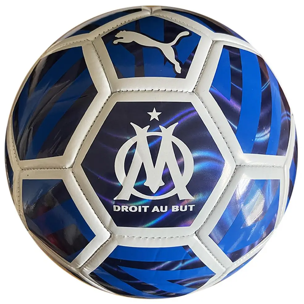 Ballon de football Puma Olympique de Marseille Blanc / Bleu
