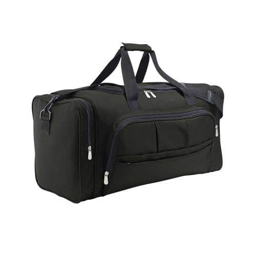 Sac de sport en polyester NOIR